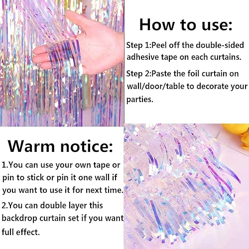 Miniatura 21 de FECEDY - Cortinas de flecos metálicos iridiscente