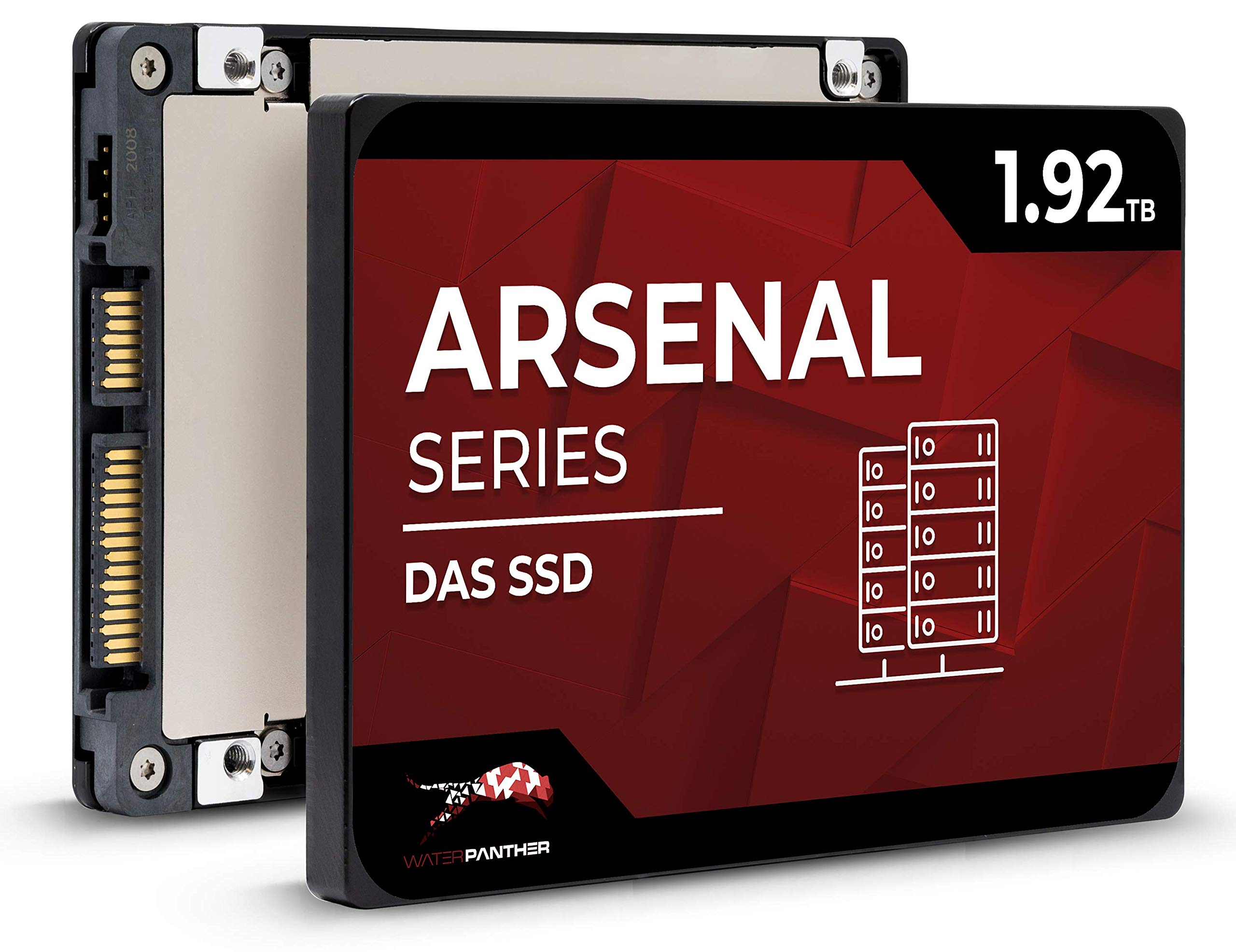Water Panther WP Arsenal 1.92TB SATA 6Gb/s 2.5" DAS SSD (Renewed)