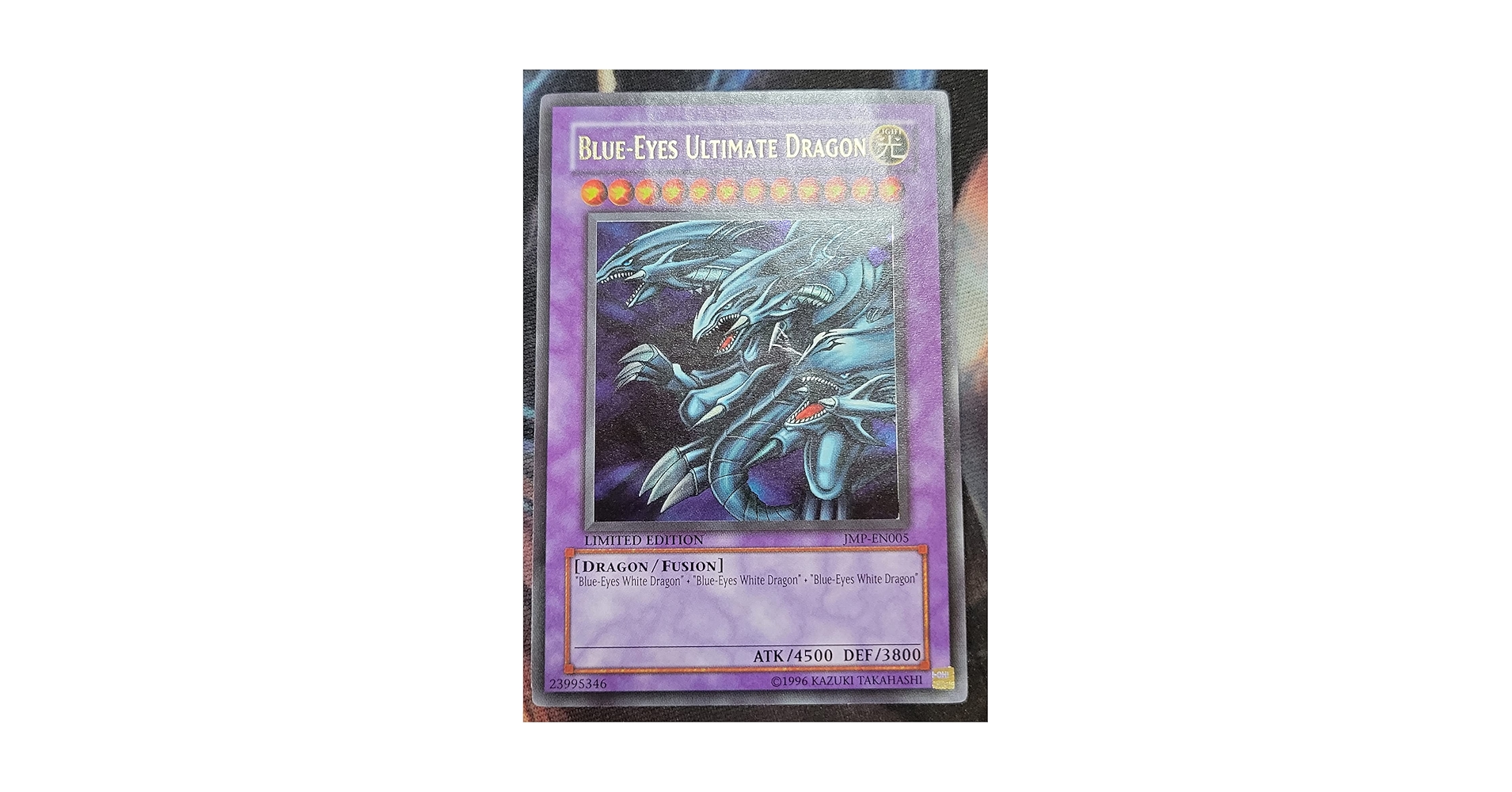 Amazon.com: Yu-Gi-Oh! - Blue-Eyes Ultimate Dragon (JMP-EN005