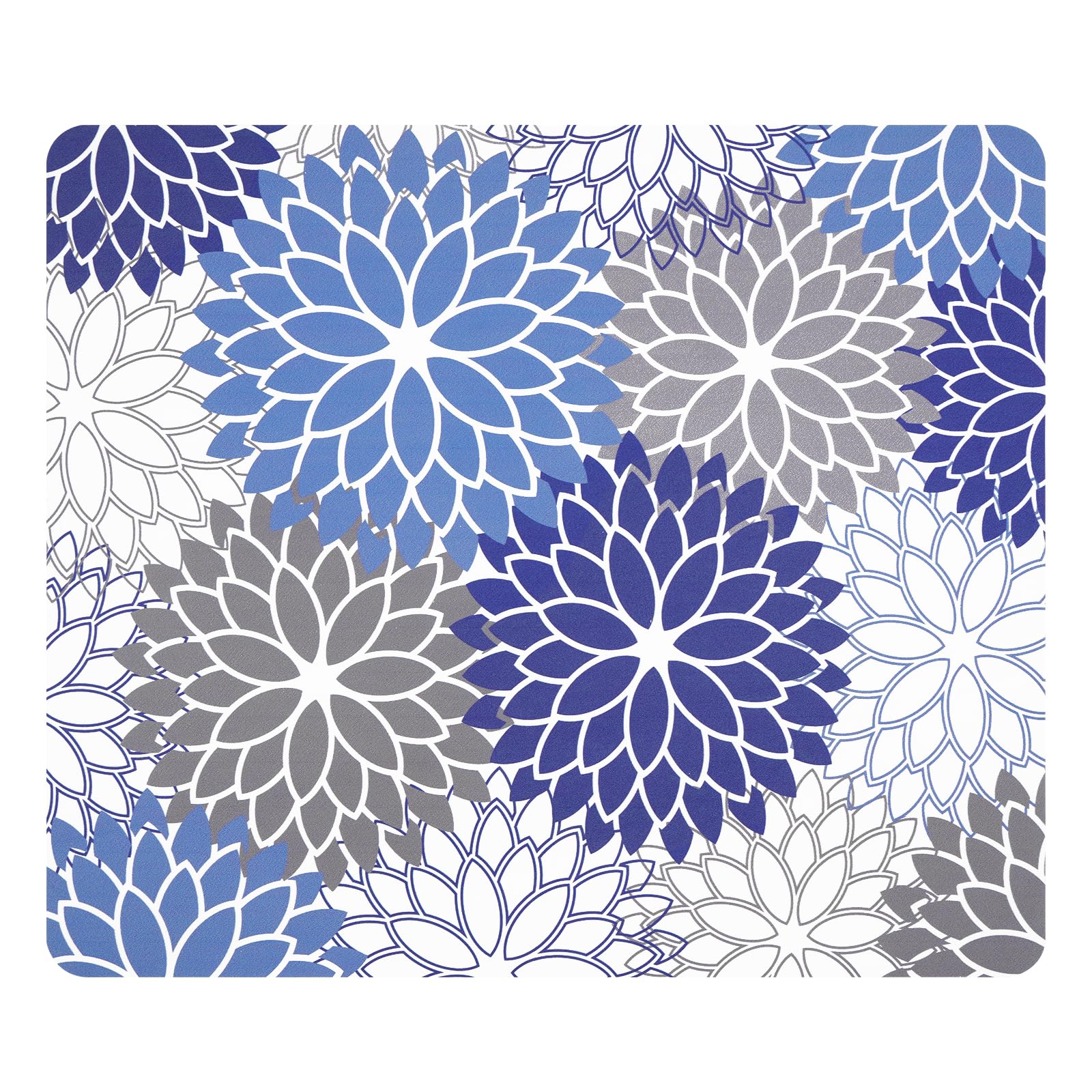 Dahlia Dish Drying Mat for Kitchen Counter, Super Absorbent Drying Mat, Non Slip Rubber Drying Pads, Use for Coffer Counter, Tableware Mat, Under the Electrical Appliances, 18×24 In