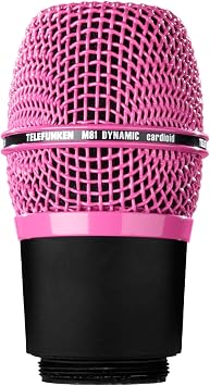 TELEFUNKEN M81-WH Dynamic Wireless Custom Shop Pink