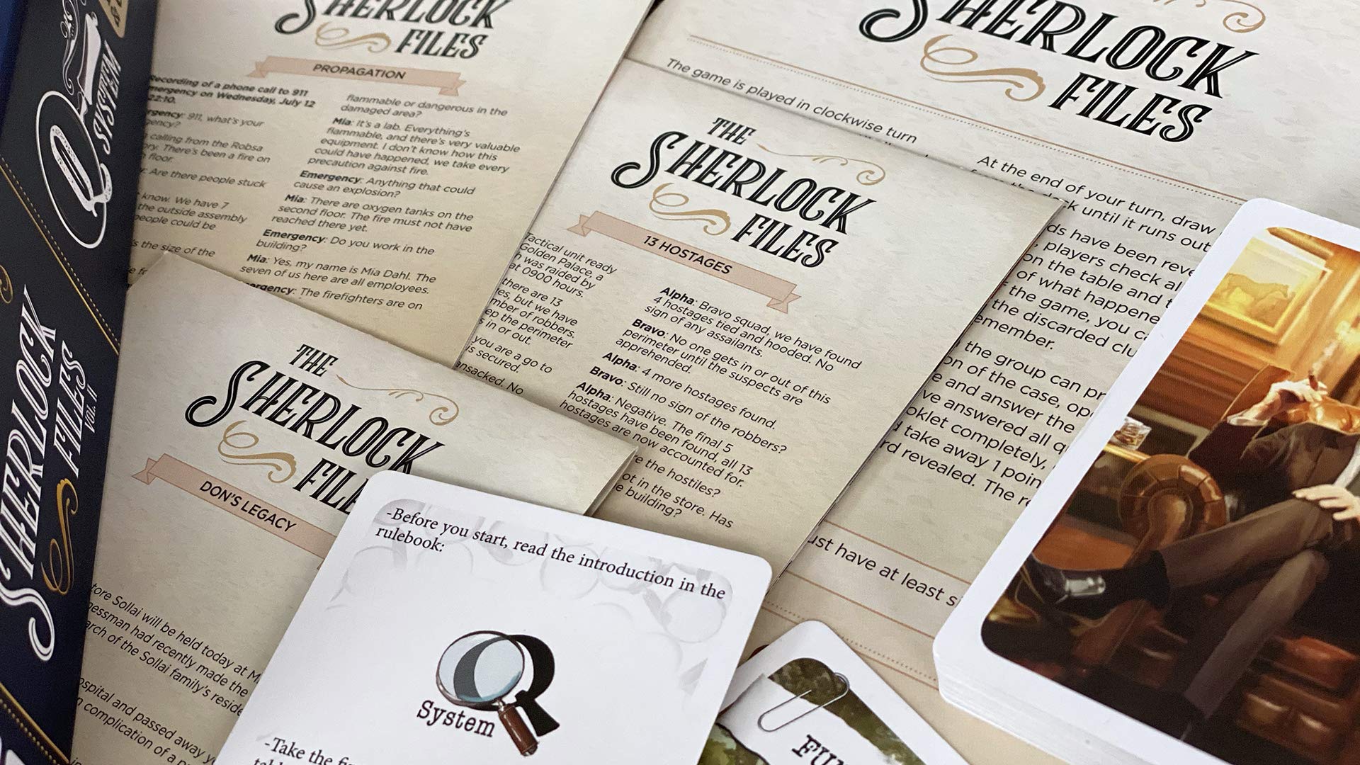 Indie Board Games SFE2 - The Sherlock Files Curious Capers, Multi-coloured, 7.87 x 5.91 x 1.77 inches - Image 3