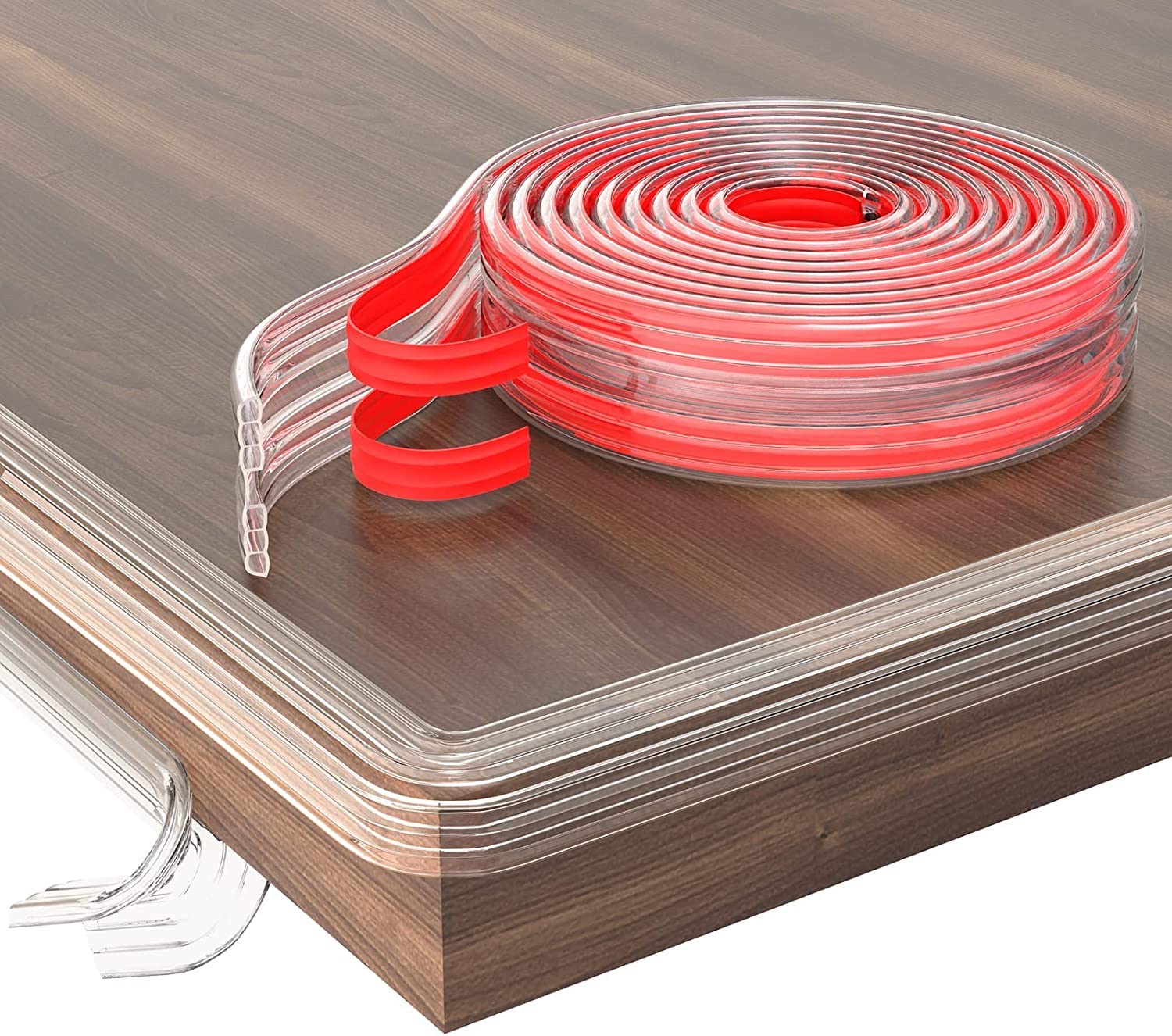 Buy Baby Proofing Clear Edge Protector Strip 6.6ft, LEHSGY Furniture