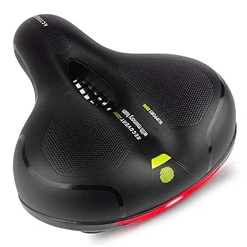 Amazon | 自転車サドル ソフトサドル 超肉厚PUレザー 低反発