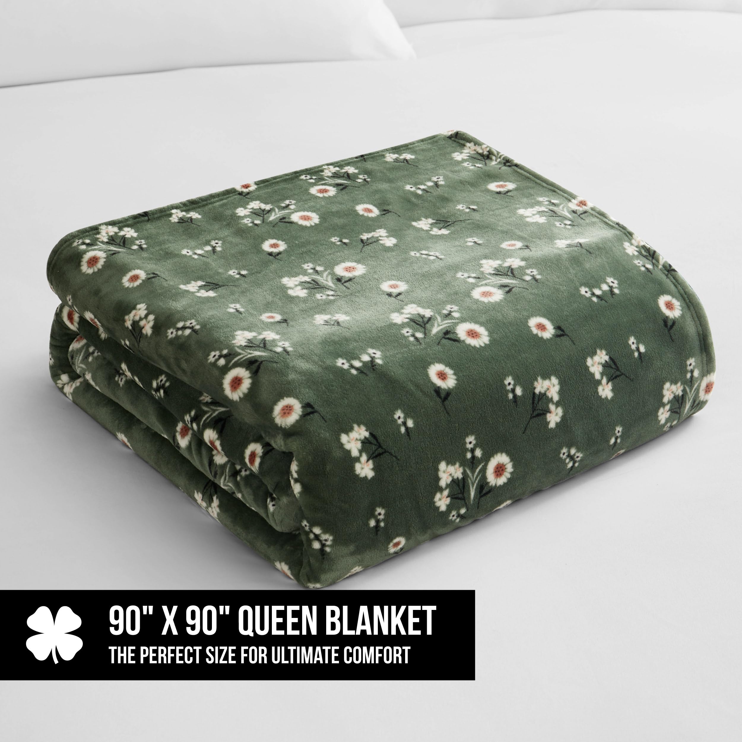 Allcute Coperta tropicale floreale ghepardo per divano letto accogliente rosa morbide coperte