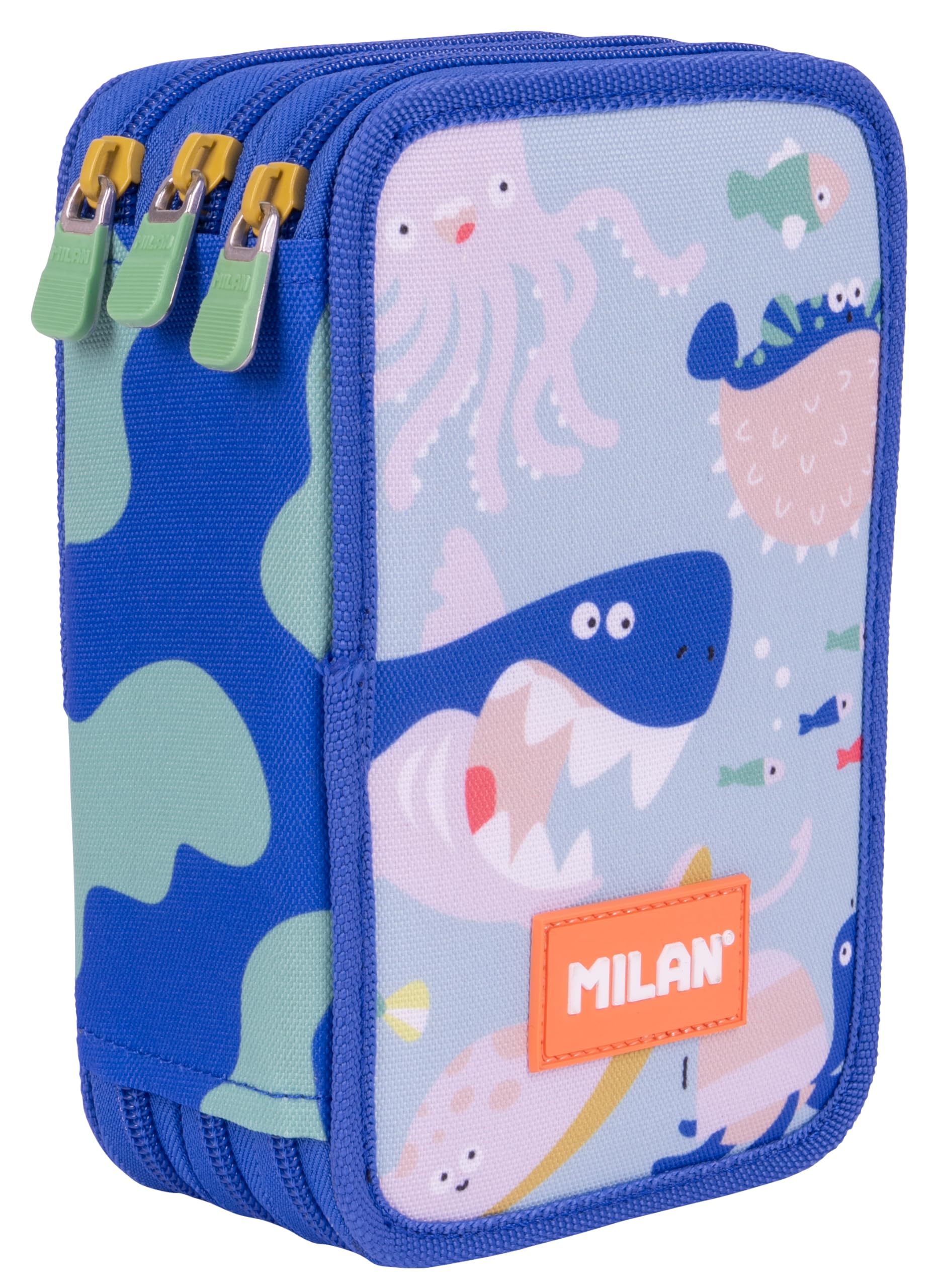 MILAN® Plumier 3 pisos con contenido serie especial Blue Odyssey