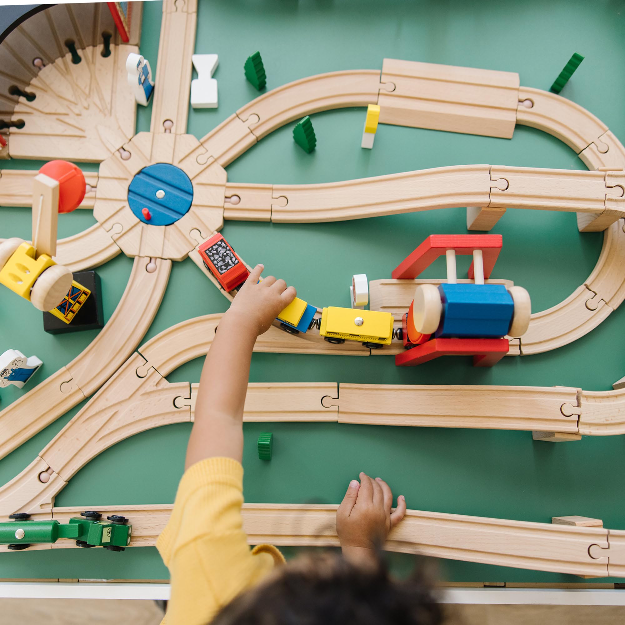 Melissa & Doug Eisenbahn-Set aus Holz
