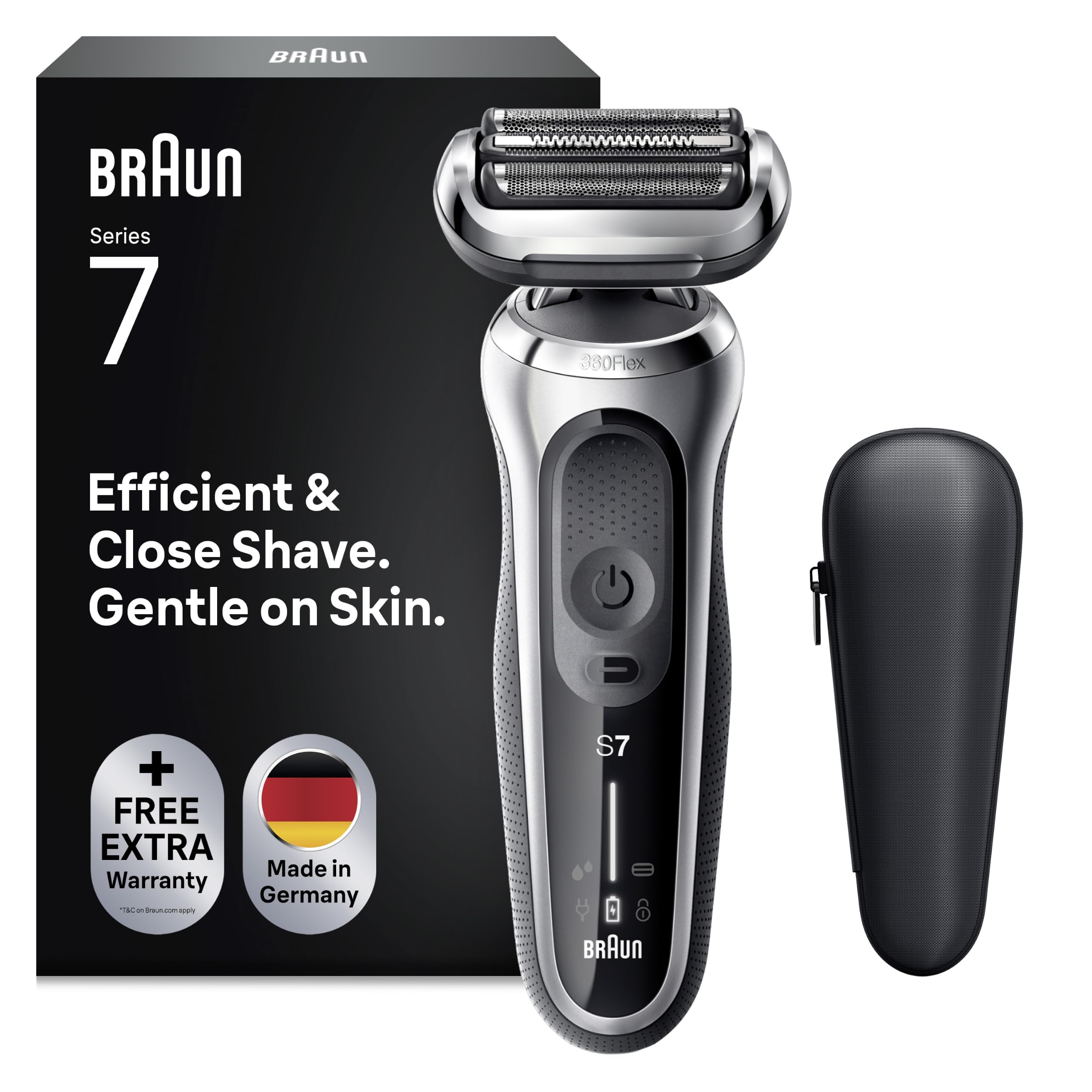 Braun Series 7 70-S1000s Rasoir à grille Argent