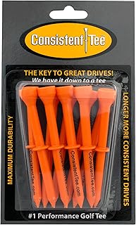 Consistent Tee Beveled Biodegradable 3-1/4" 10-Pack Tees
