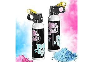 Gender Reveal Fire Extinguisher Color Blasters, 1 Pink Blaster, 1 Blue Blaster