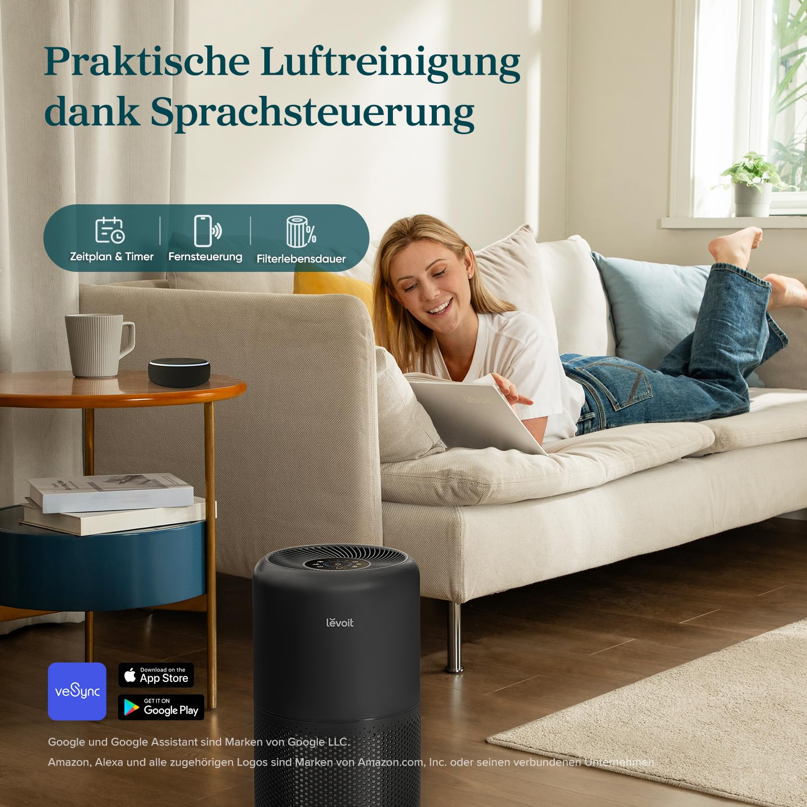 Levoit Luftreiniger mit HEPA Luftfilter – Bild 7