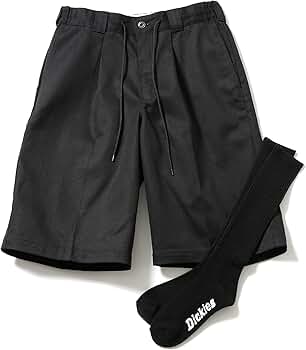 ディッキーズ×ナノユニバース 別注 バナナ型 チノパンツ サイズL ブラック ディッキーズ×ナノユニバース 別注 バナナ型 チノパンツ サイズL