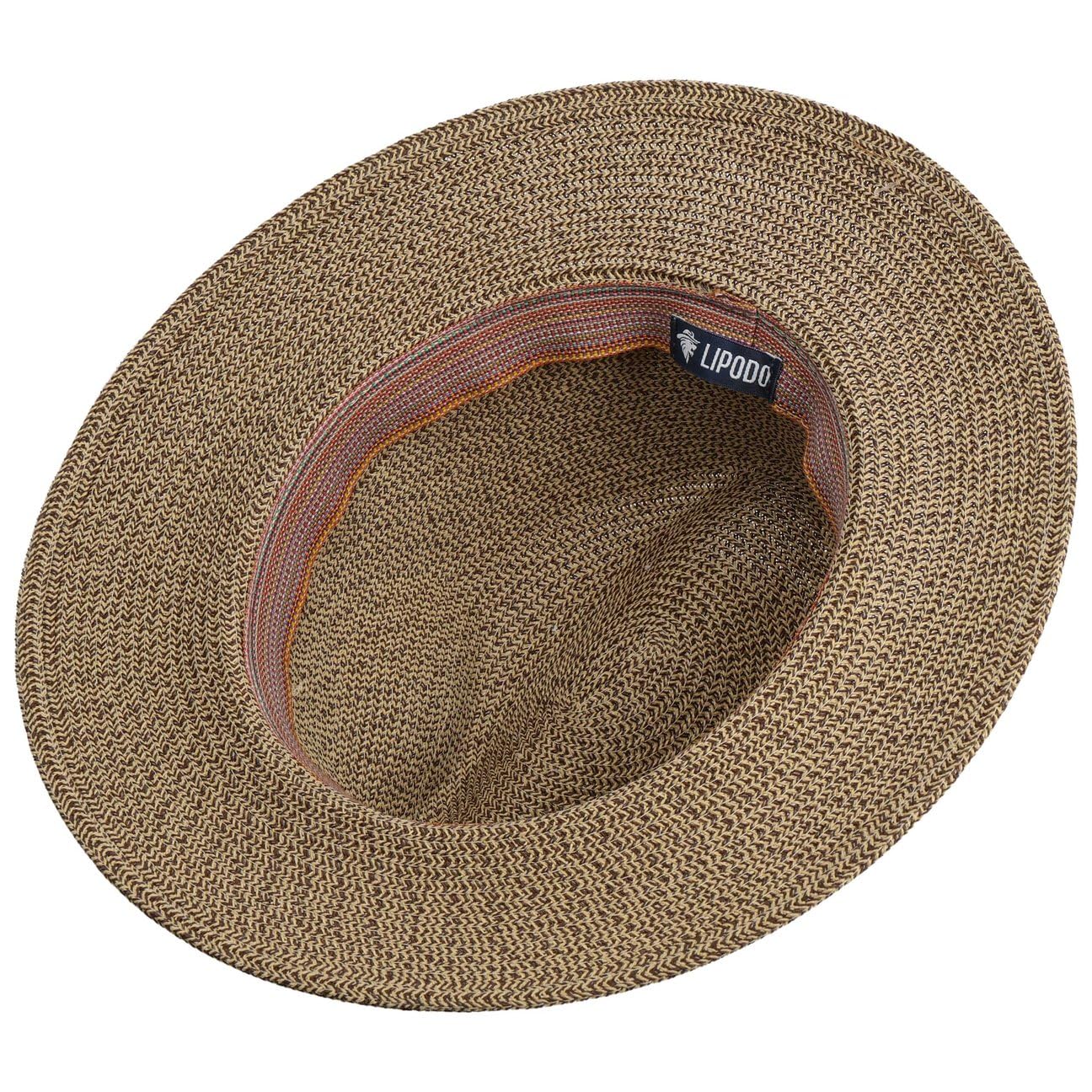 LIPODO Fine Two Tone Traveller kapelusz