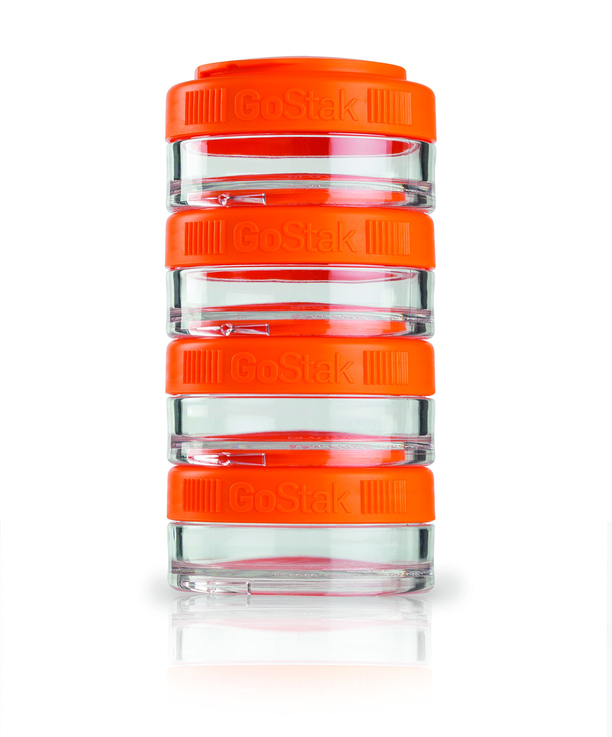 BlenderBottle GoStak 2Pak, Contenedor de suplementos alimenticios, cyan, Pak de (2x150ml) — view 21