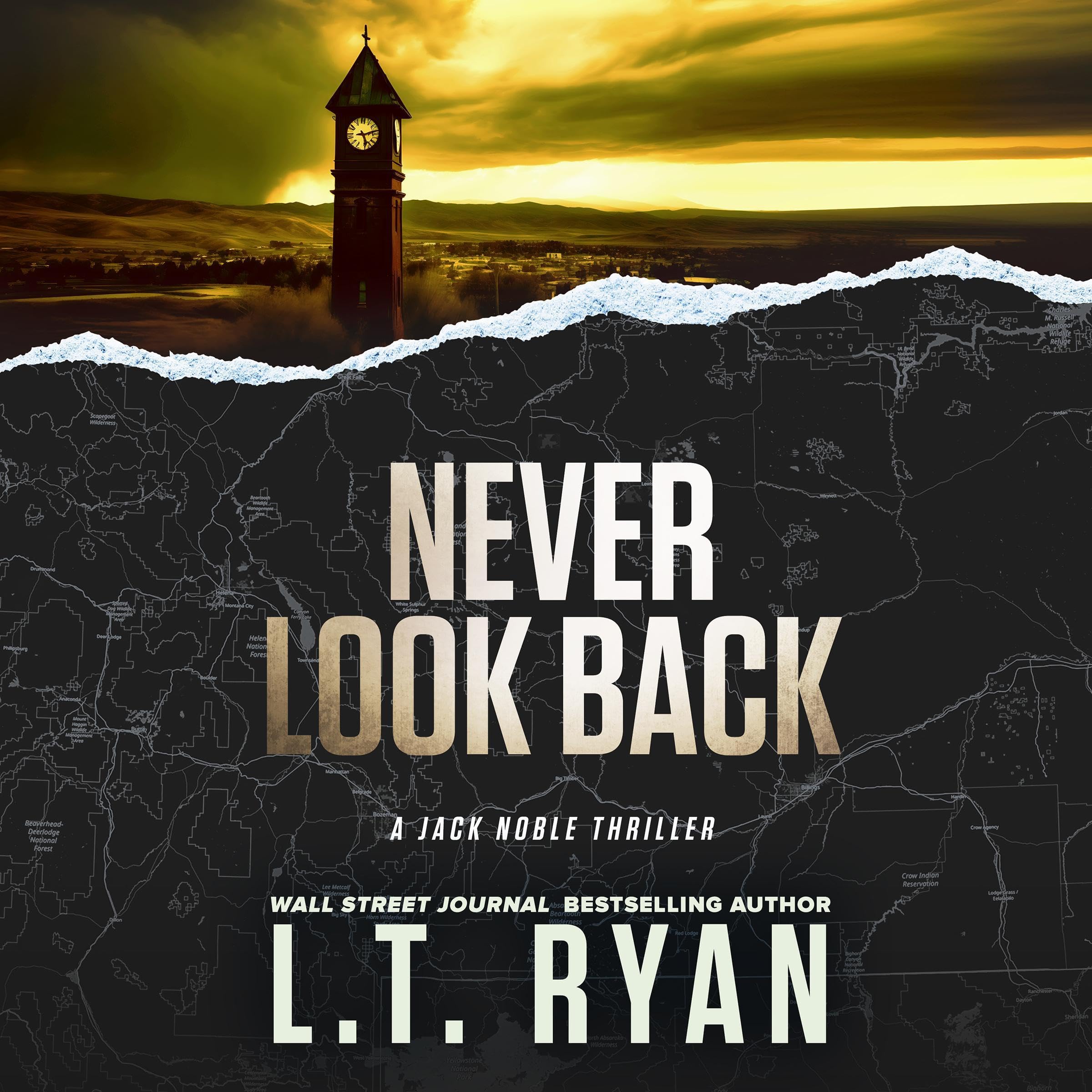 Cover art for Never Look Back