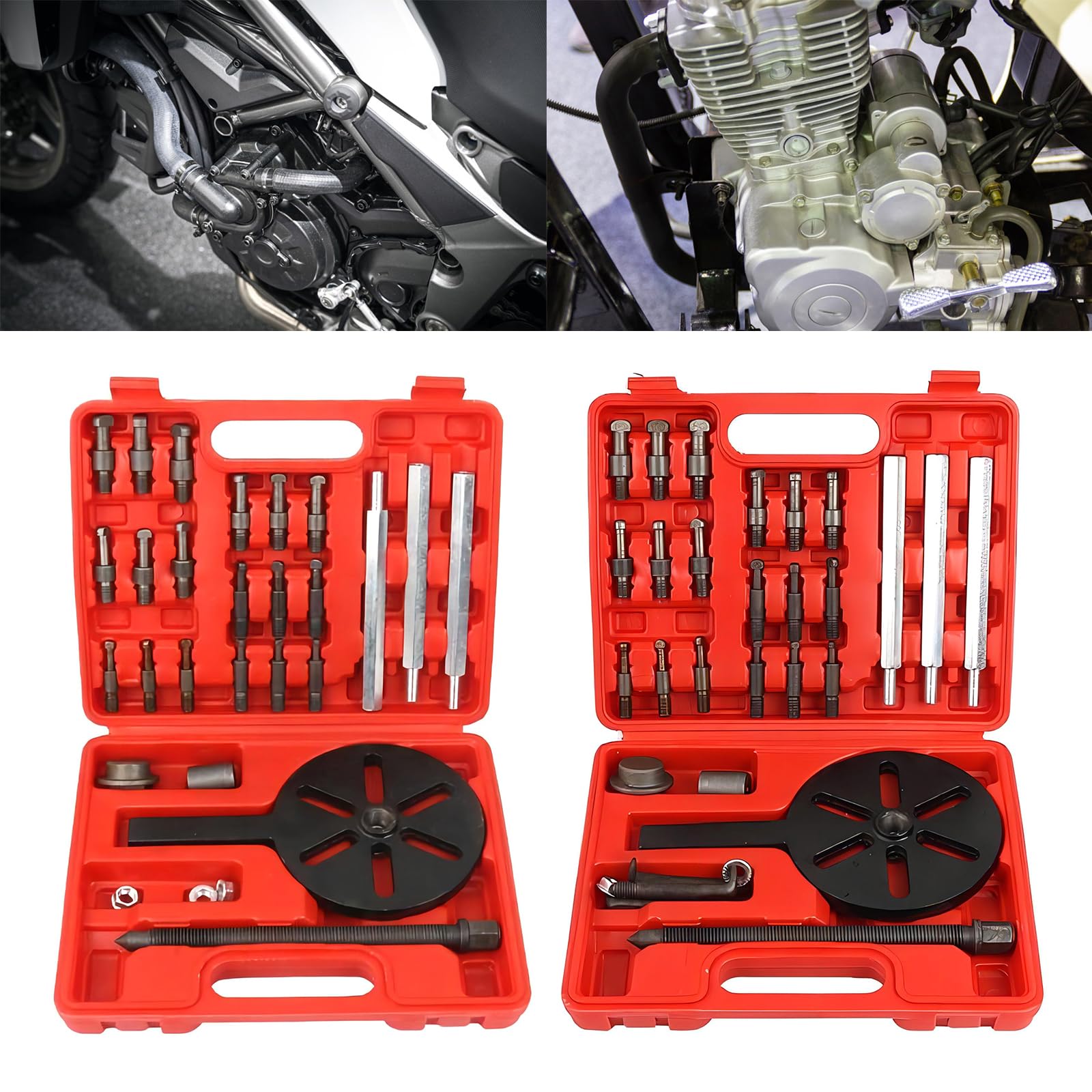 QWQJ Professional Wheel Hub Puller Tool Suitable for Efficiently Extracting Inner Hole Bearings Auto Car Maintenance