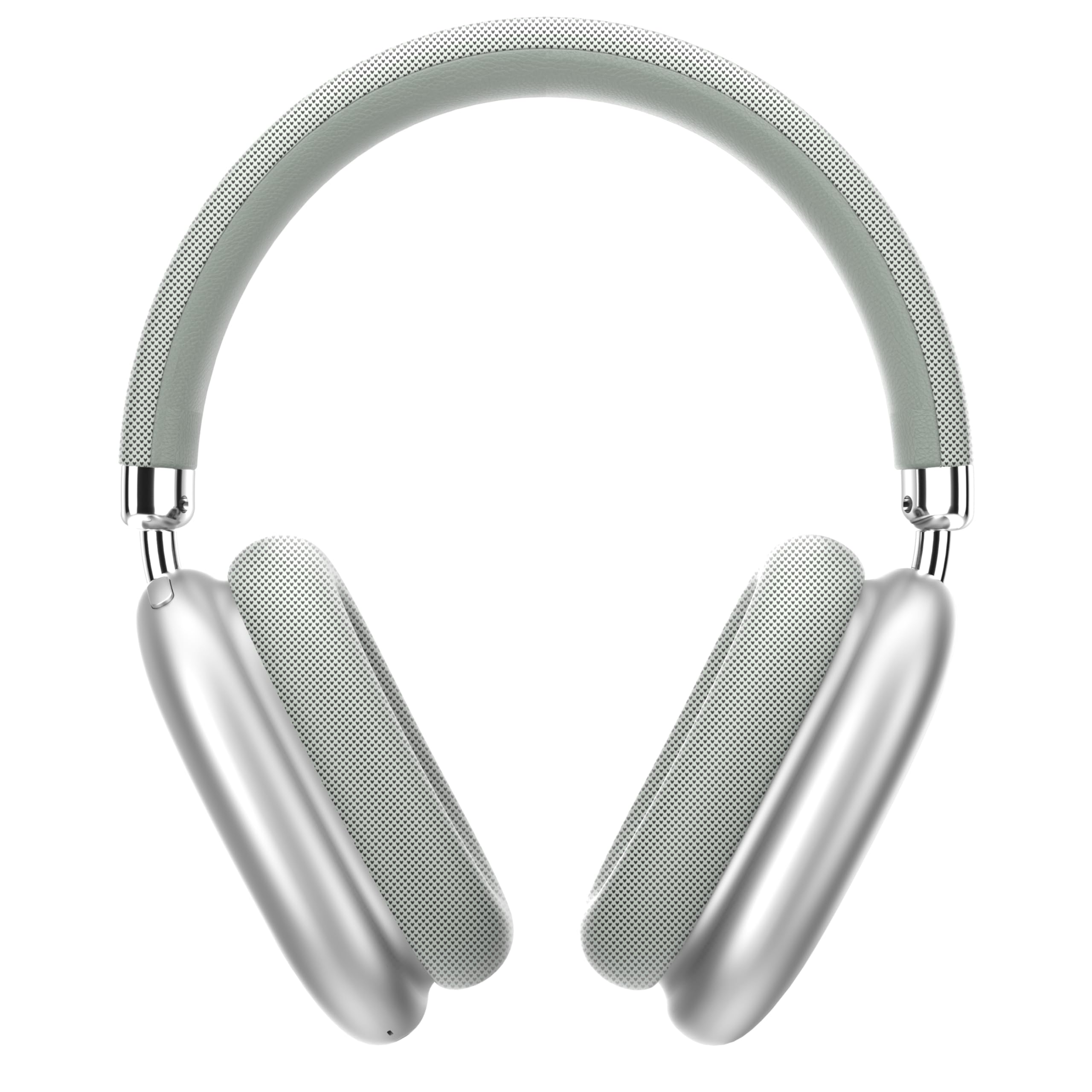 P5 Casque Bluetooth 5.3 sans Fil Gaming, Casque Audio Filaire, Headphones Bluetooth Léger et Réglable avec Microphone, pour Apple, Android, TV et Samsung, pour Le Sport et Les Voyages (Argent)