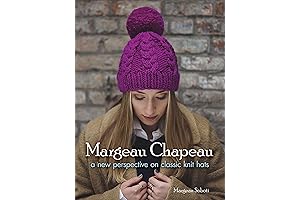 Margeau Chapeau: Knitting in a Vivid Rose Madder