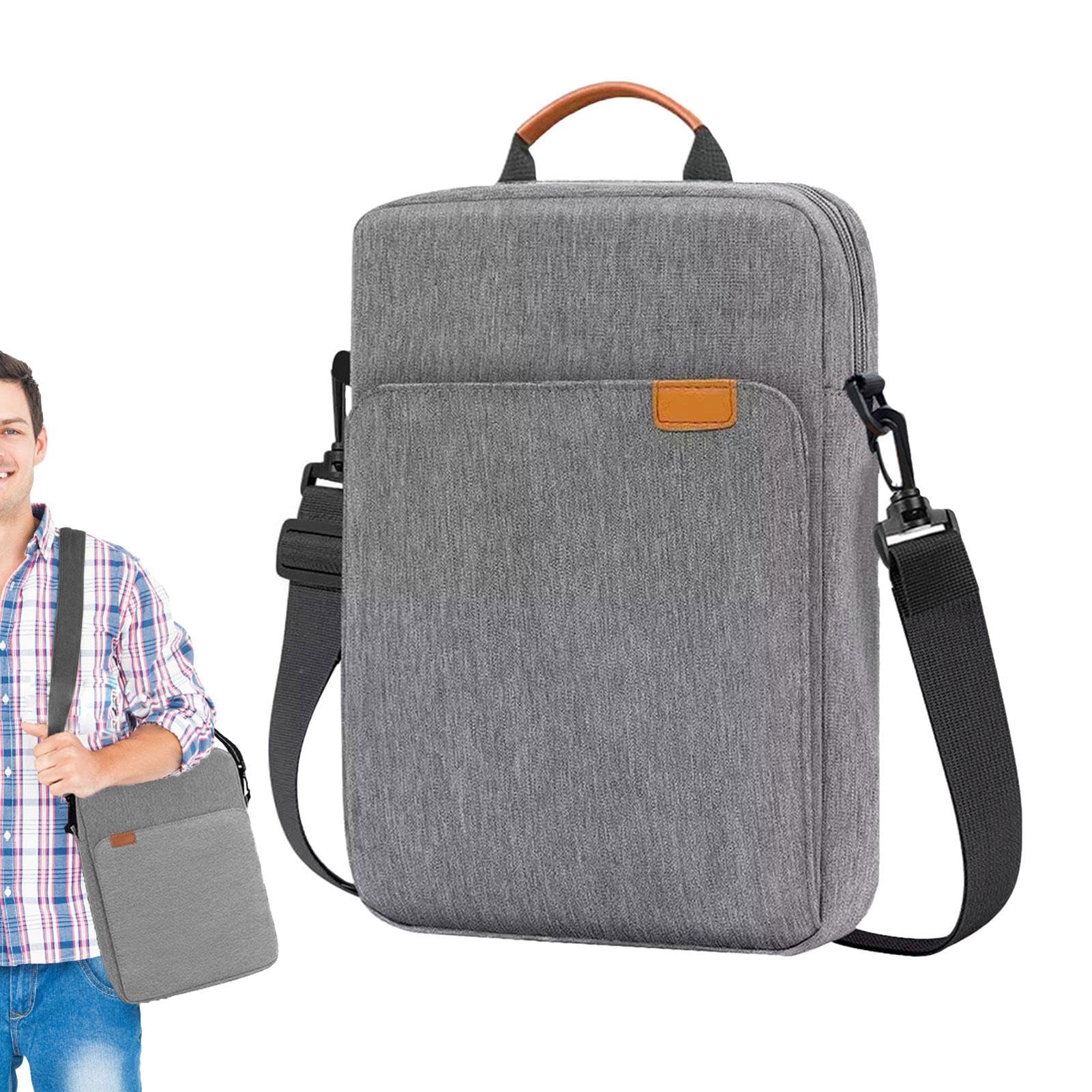 Sacoche pour Tablette, étui de Transport pour Tablette | Sac de Voyage à poignée avec bandoulière | Étui pour Tablette, Pochette de Protection, Sac pour Tablette de 13 Pouces pour l'école