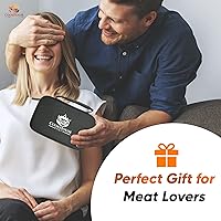 Vista 7 de Inyectores de carne para fumar - Kit de inyector de adobo de acero inoxidable con estuche y ventana para barbacoa, asar a la parrilla, 3 agujas