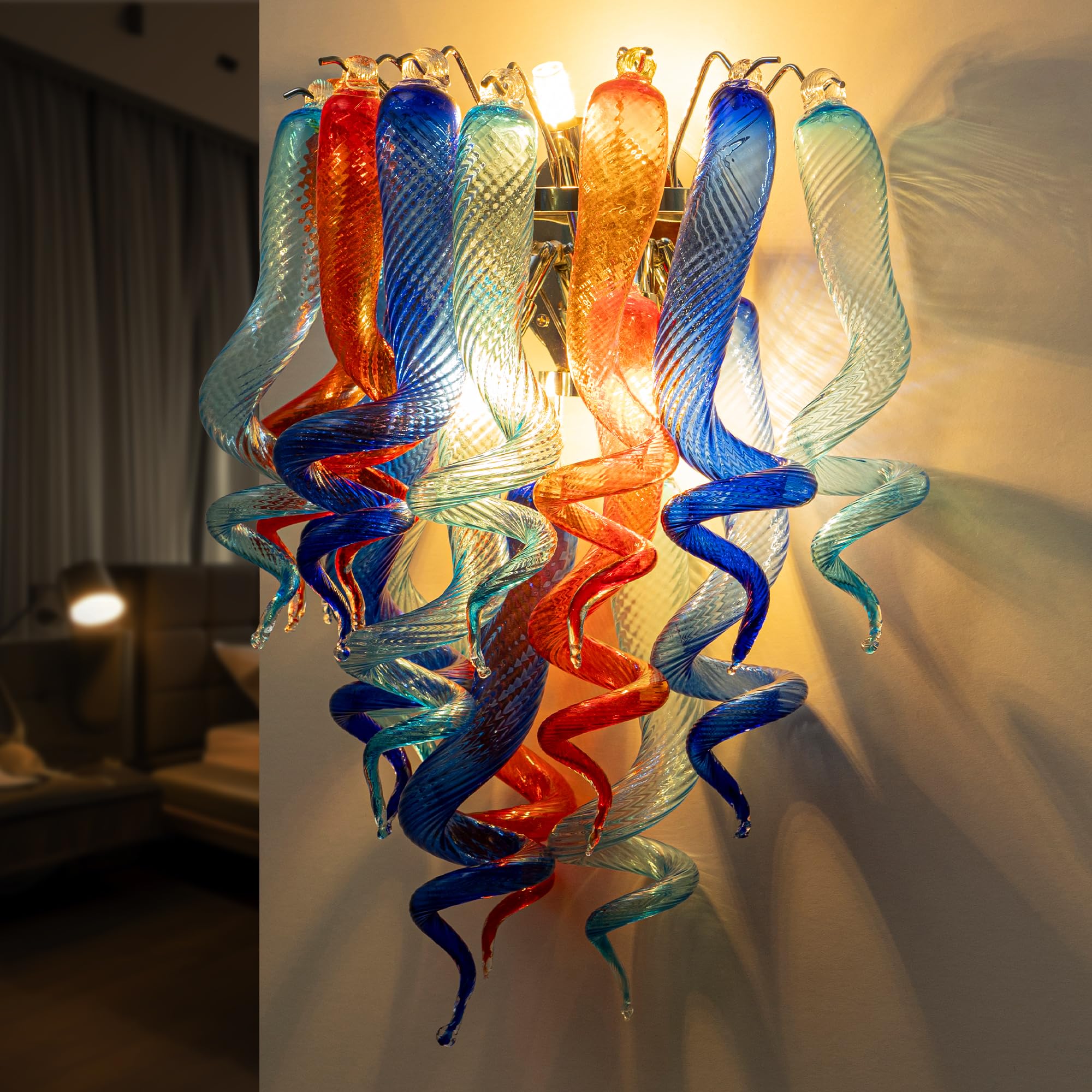 MURANO GLASS toso selezione 壁面 ウォールランプ MURANO GLASS toso selezione 壁面 ウォールランプ - メルカリ
