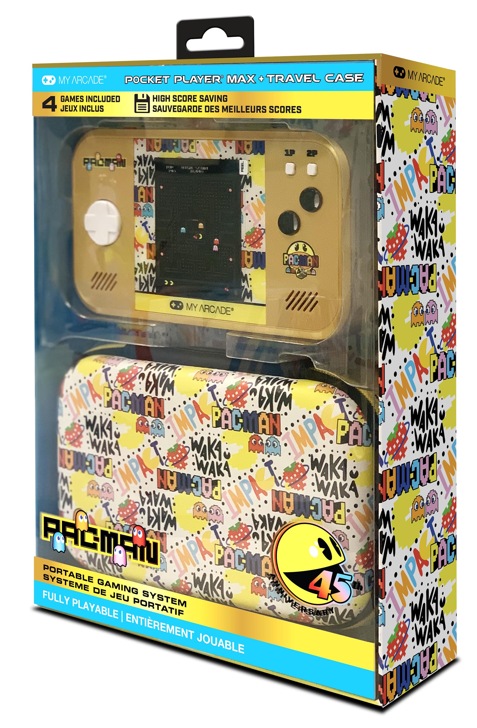 Amazon | My Arcade - DGUNL-7165 Pac-Man 45周年記念ポケット