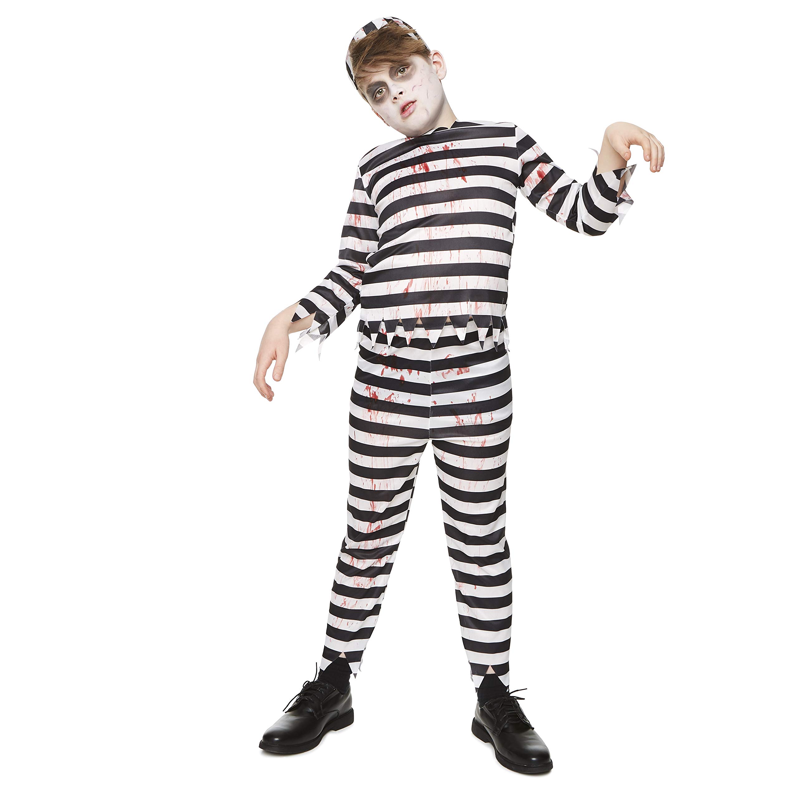 Mad Costumes Zombie Prisoner Halloween Costume for Kids, Medium