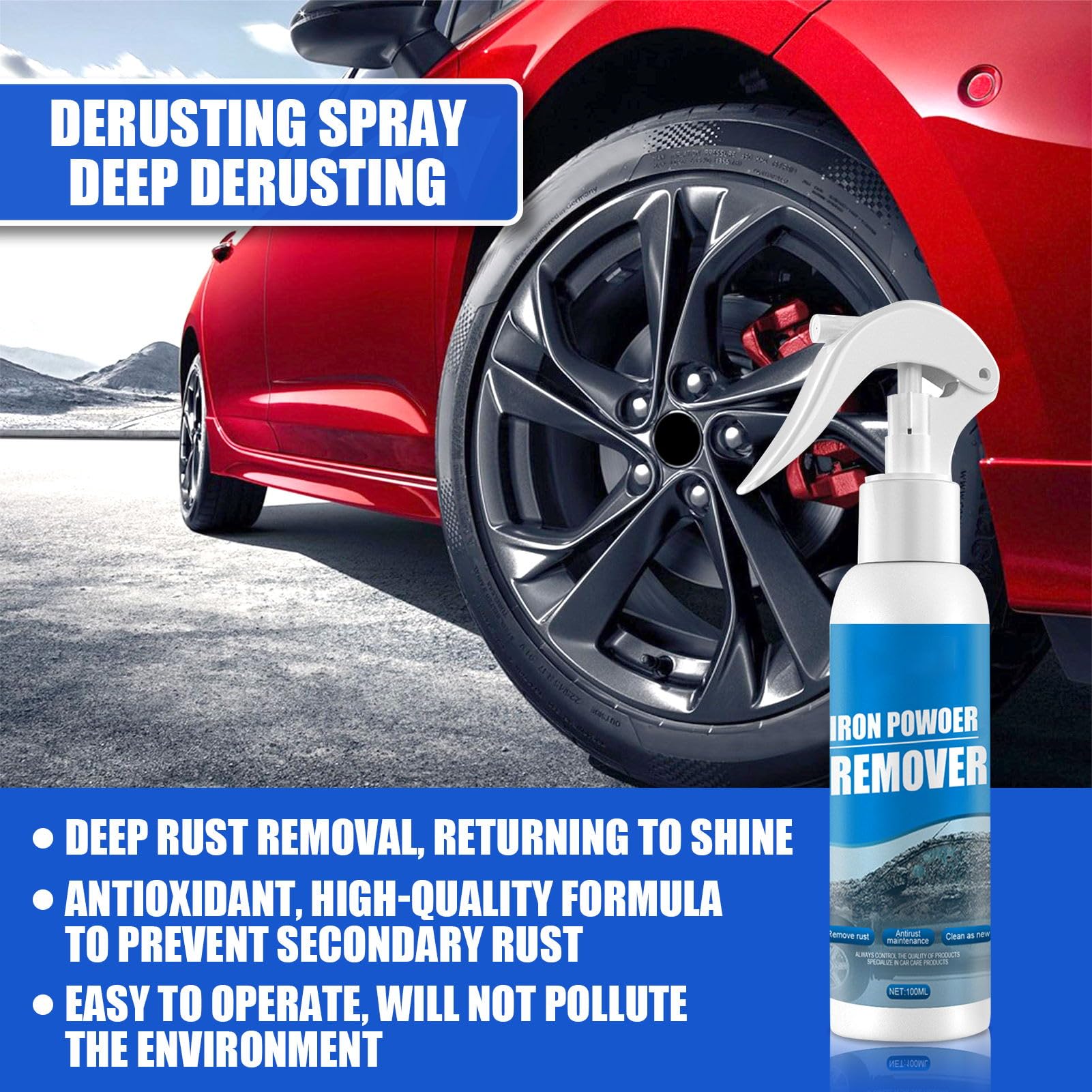 Opryskiwacz do usuwania rdzy, spray do usuwania rdzy, spray do usuwania rdzy, usuwanie rdzy, uniwersalny środek do usuwania rdzy, czyszczenie konserwacyjne samochodu odrdzewiacz, odrdzewiacz do metalu