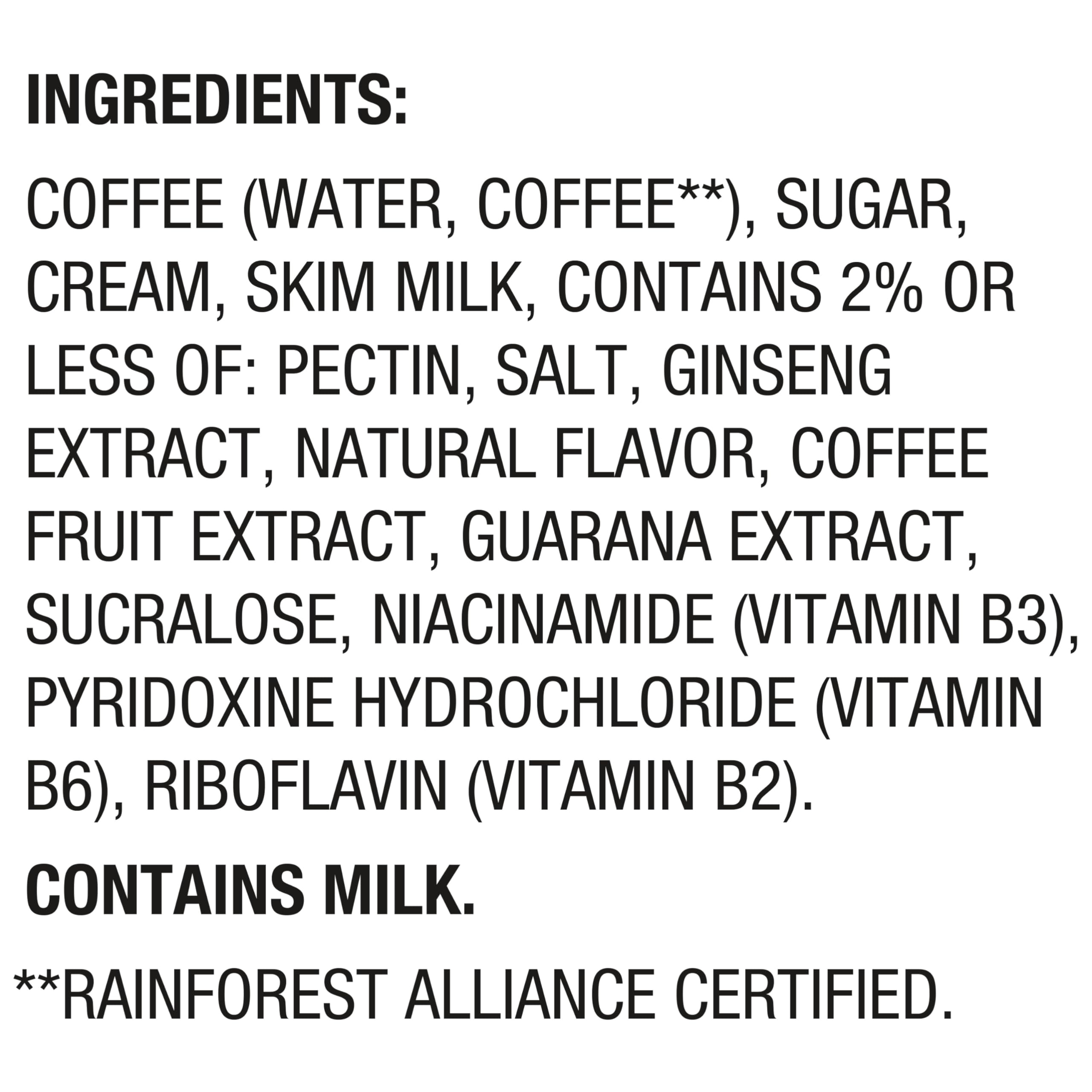 SToK Cold Brew Energy Caramel Cream, Ready to Drink Canned Coffee with 195mg Caffeine to Help Support Focus, B Vitamins, Guarana and Ginseng, 11 fl oz