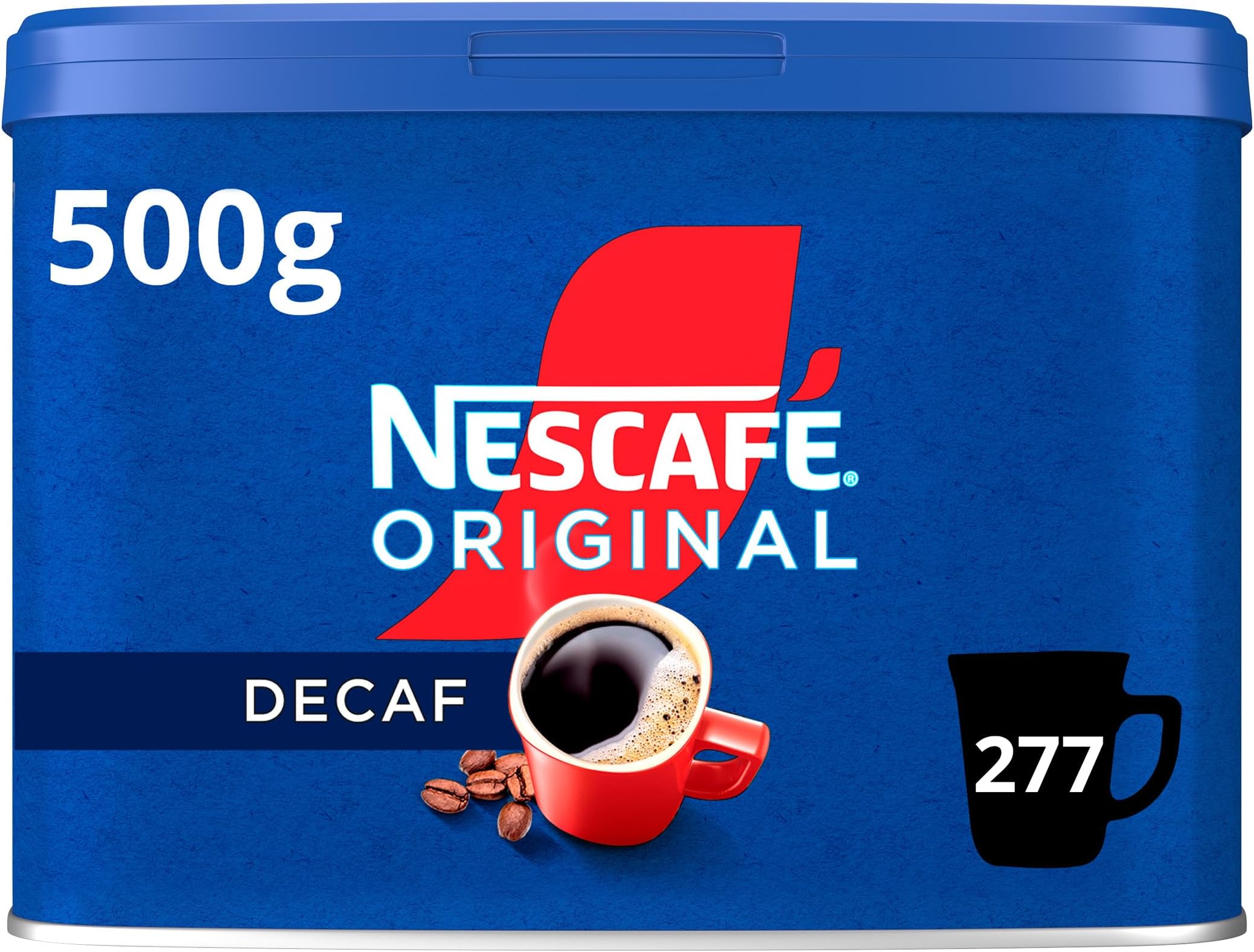 NESCAFÉ Original Decaf Instant Coffee 500g Tin