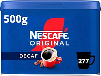 NESCAF  Original Decaf Instant Coffee 500g Tin