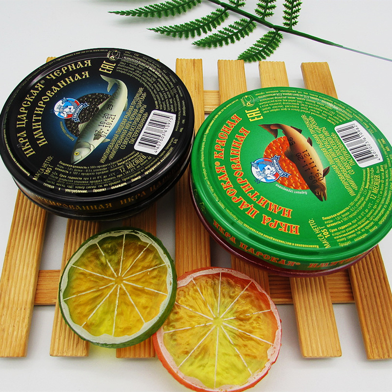 Amazon.com: Premium Salmon Roe Caviar, 102g, Red-Orange Fish