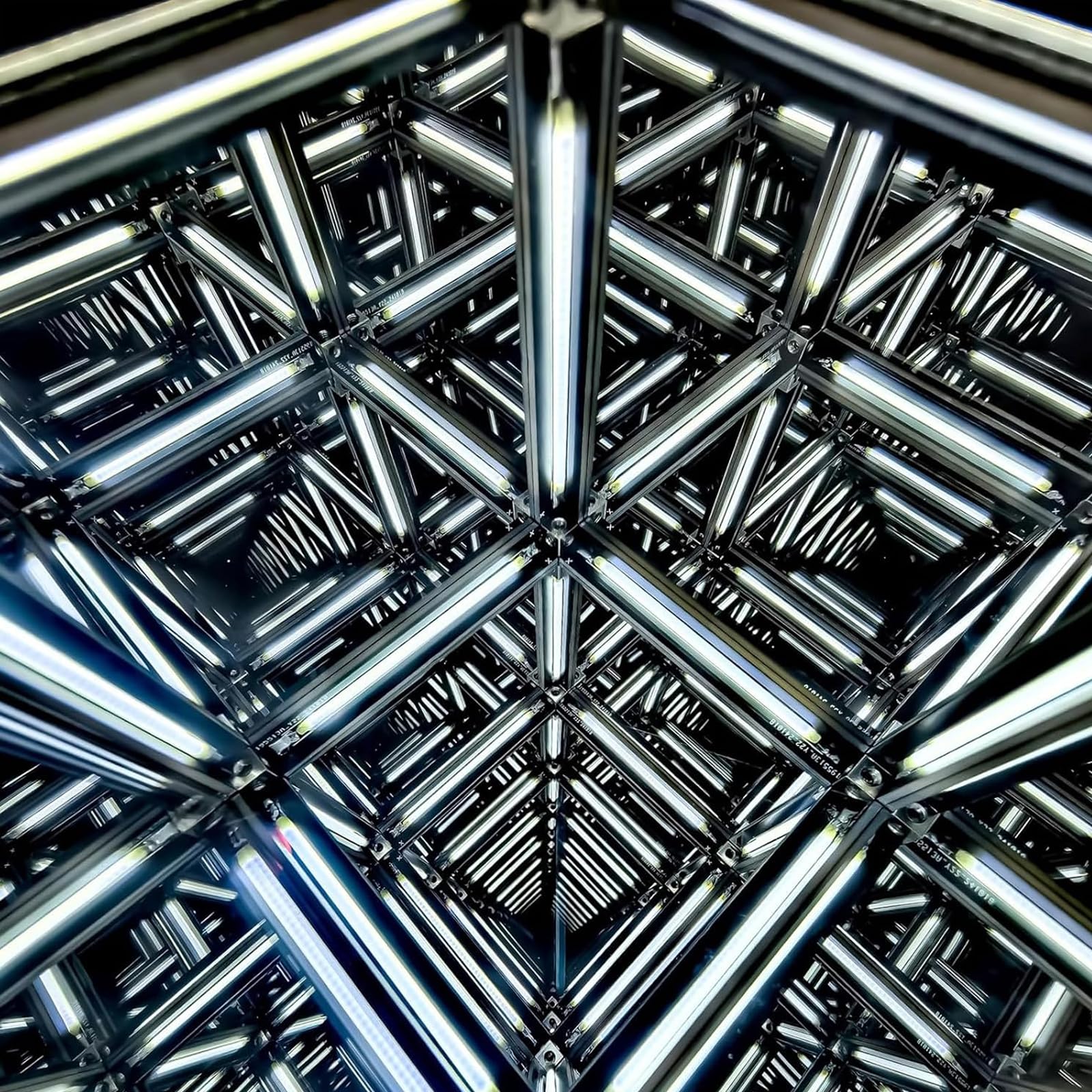 Infinity Cube Light, Lampada Abyss 4D con Touch Control