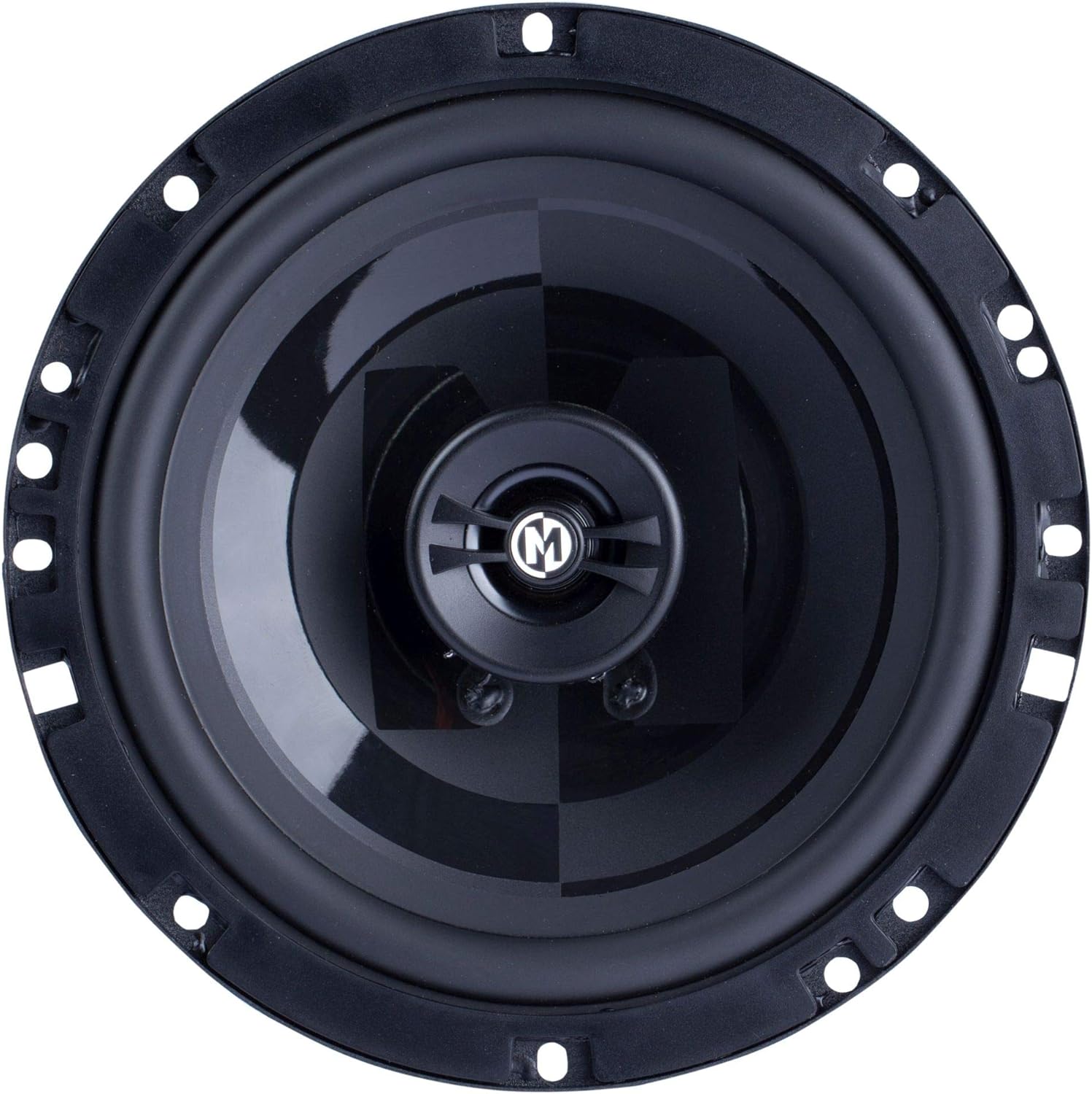 Primer pla frontal view of a single Memphis Audio PRX60 speaker