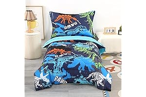 Wowelife Dinosaur Toddler Bedding Sets: Sweet Dreams Among Prehistoric Giants