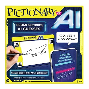 Mattel Games Pictionary VS AI Family Board Game