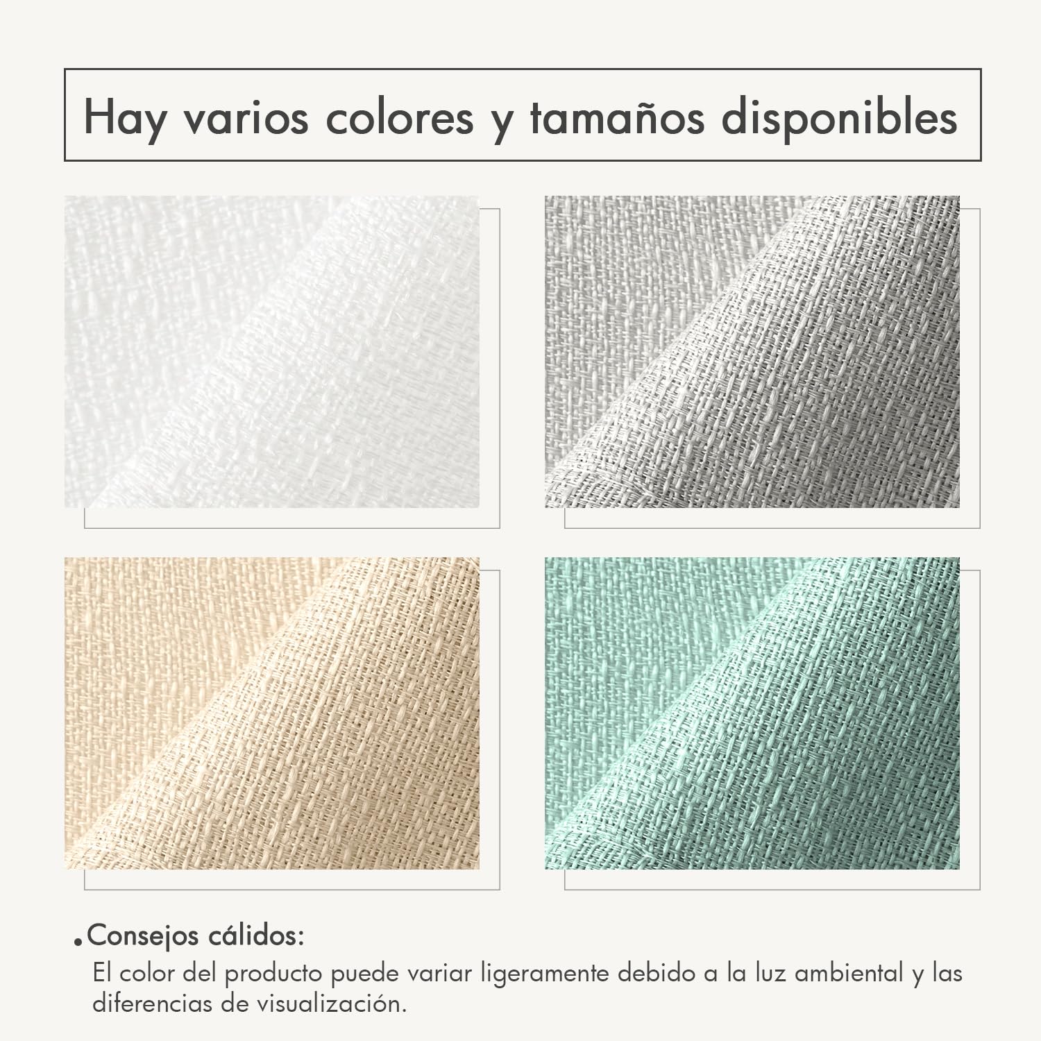 MIULEE Cortinas Translucidas Poliéster Lino con Ojales Visillos de Dormitorio Moderno Ventana Salon Habitacion Cuarto Dormitorio Comedor Cocina 140x245 cm Blanco Puro