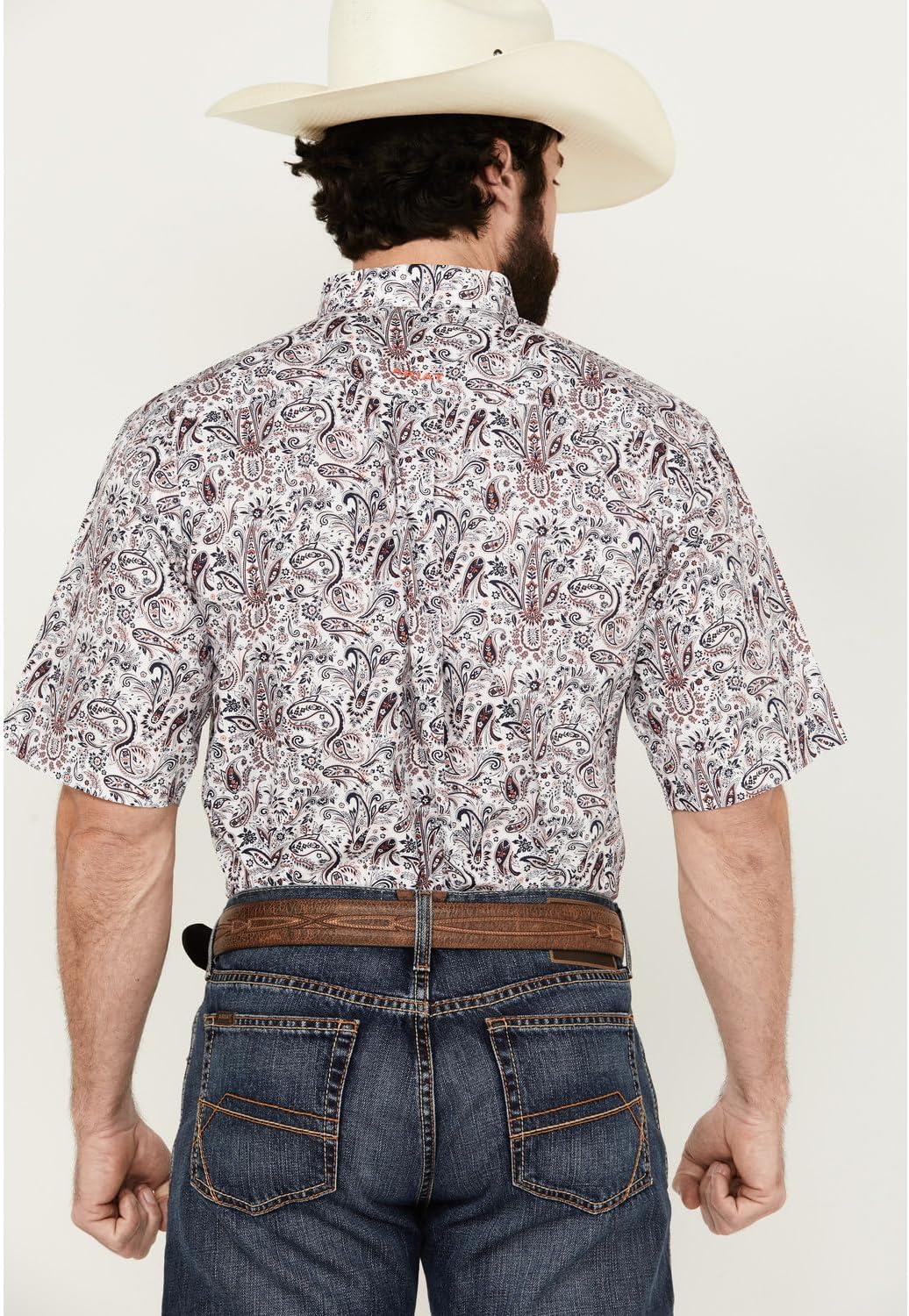 Ariat Men's Wrinkle Free Whitaker Classic Fit Shirt - Image 4