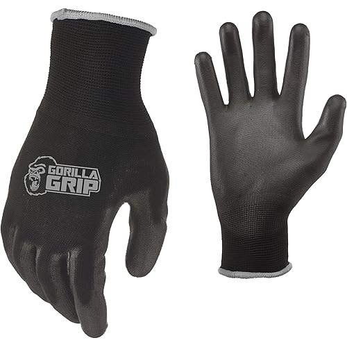 Gorilla Grip Slip Resistant All Purpose Work Gloves
