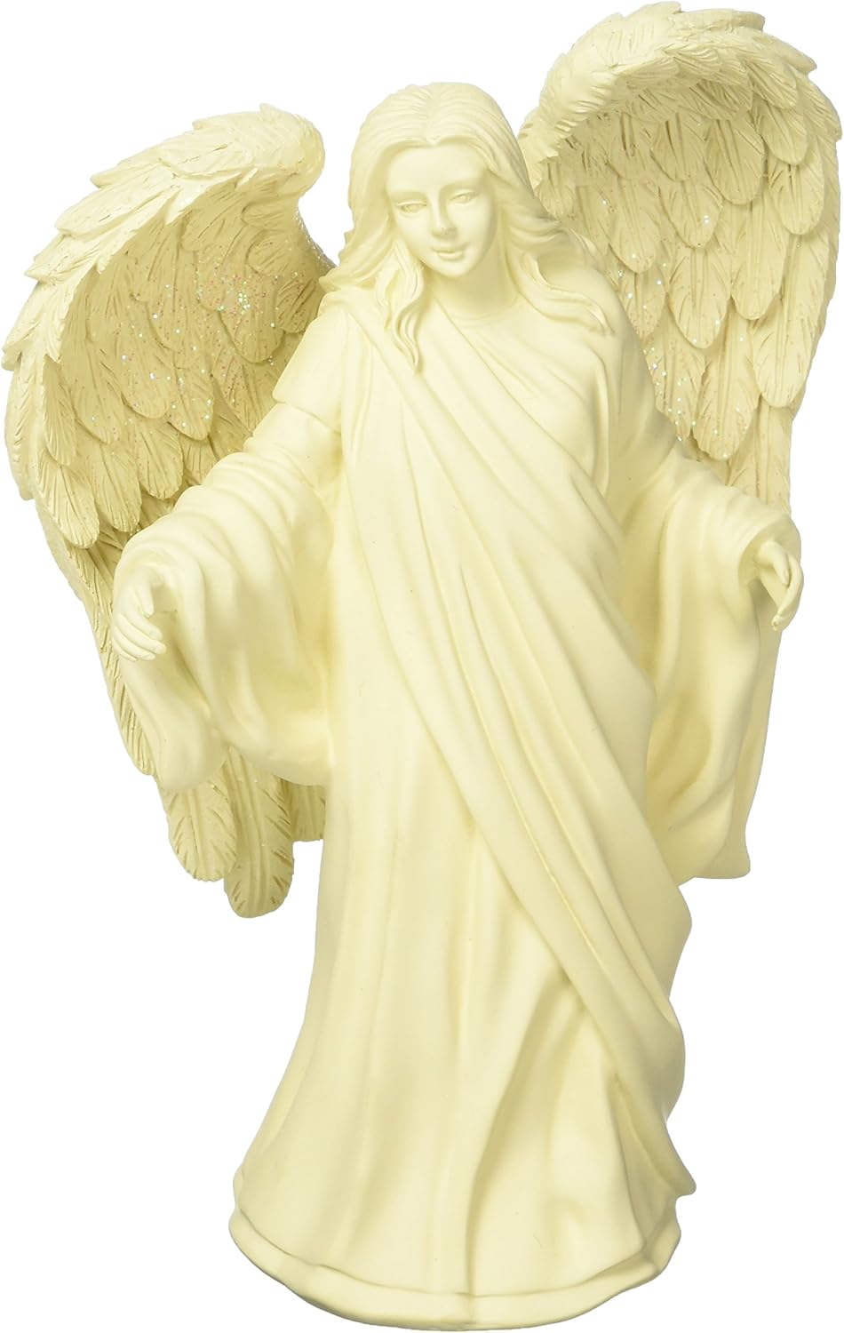 Angelstar ofHealing Table Top Female Angel Figurine, Metal, Multi