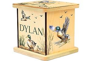 One-of-a-Kind Wooden Piggy Bank: A Cherished Childhood Companion