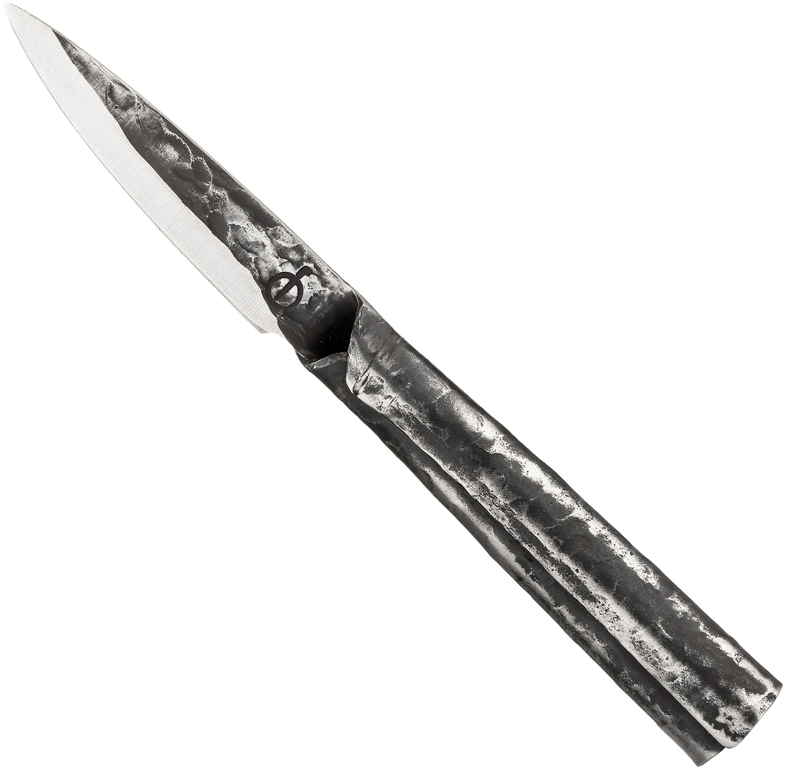 Forged Brute Schälmesser 9cm, handgefertigt, in Holzkiste