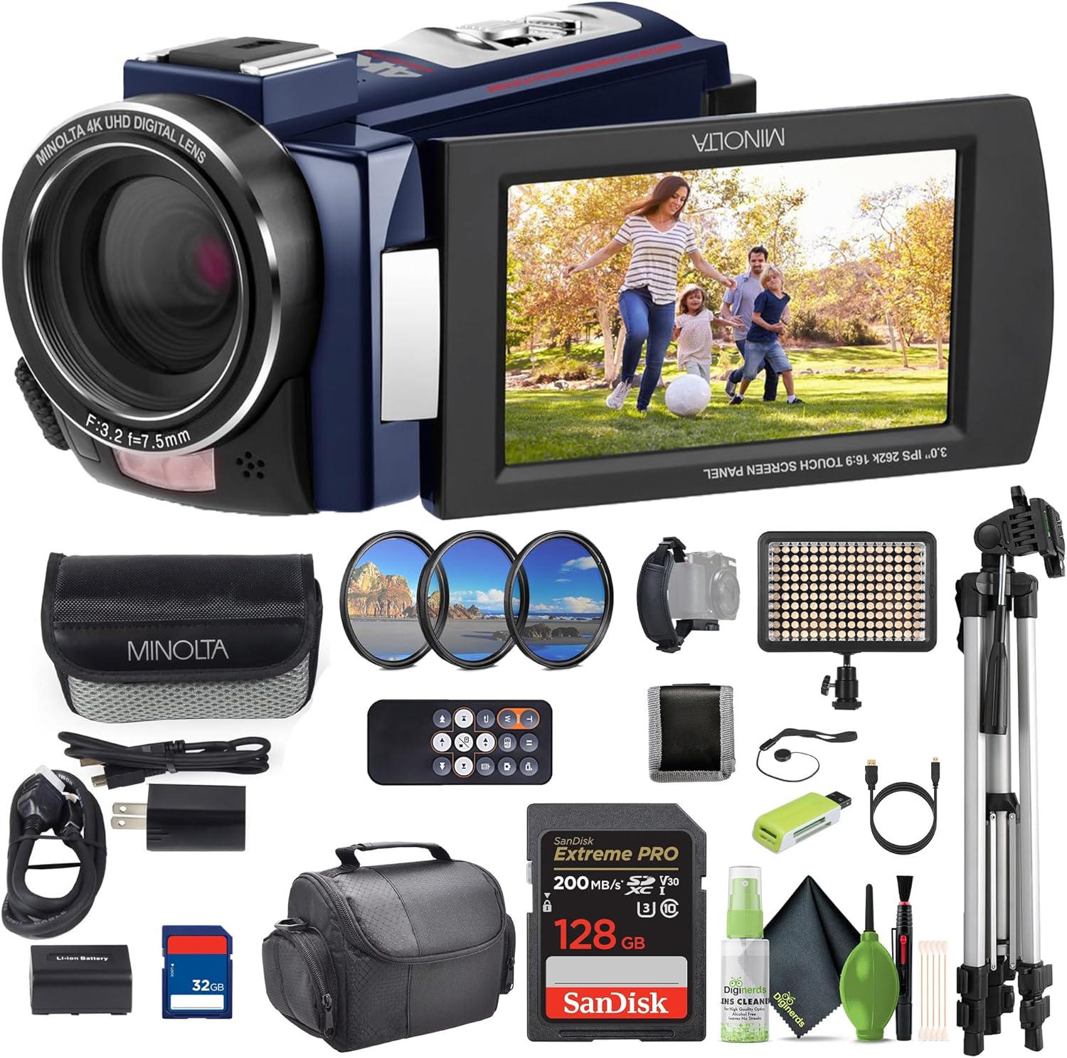 Minolta MN4K25NV 4K Ultra HD 30 Mega Pixels Night Digital