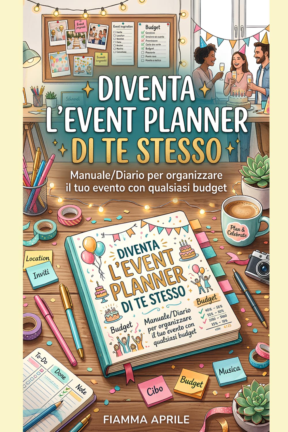 Diventa l'event planner di te stesso: Manuale/diario per organizzare il tuo evento con qualsiasi budget