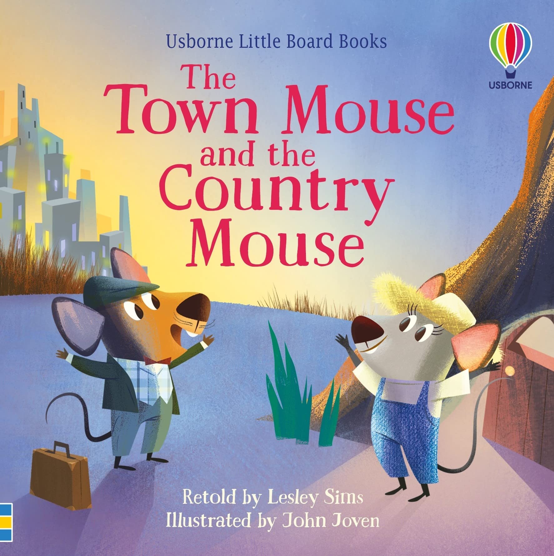 Lesley Sims The Town Mouse & the Country Mouse Board book