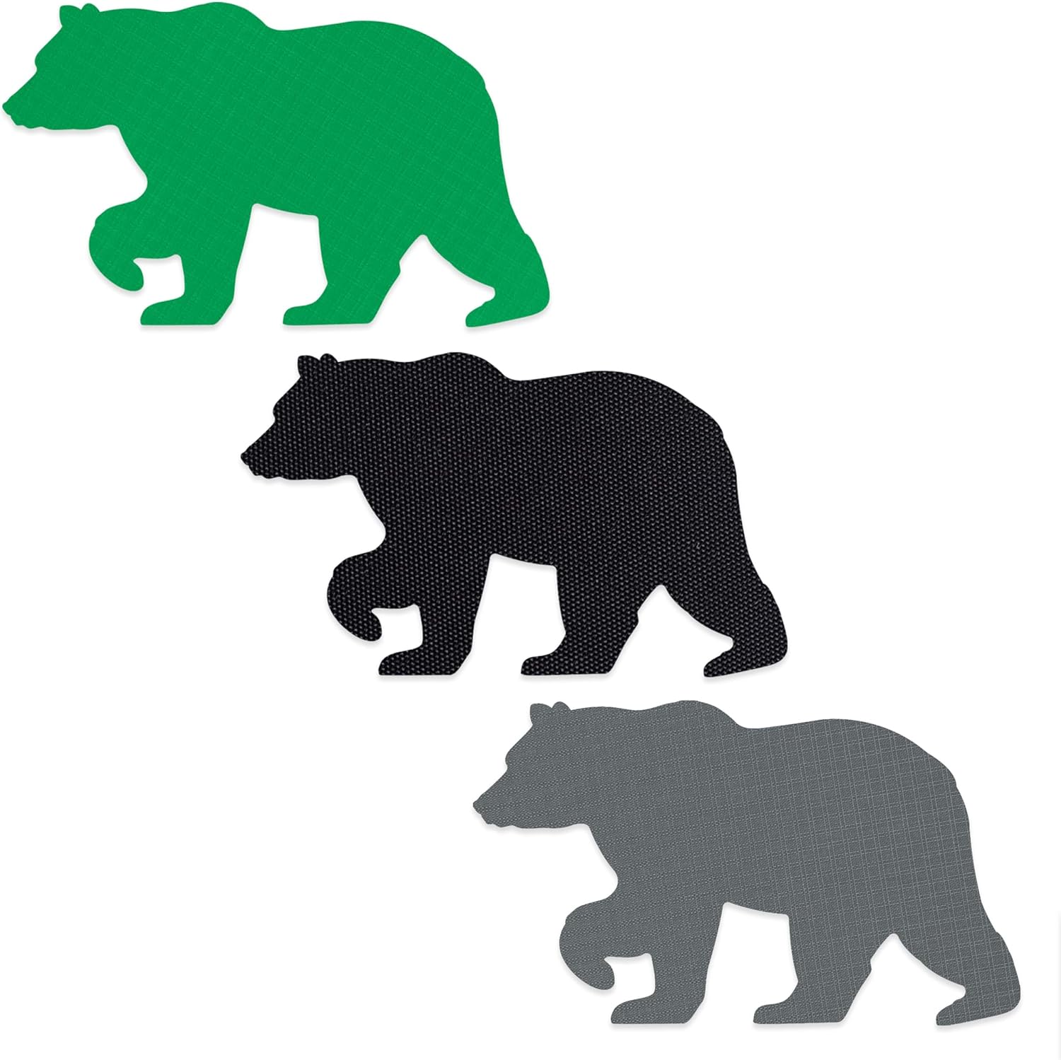 GEAR AID Tenacious Tape Repair Patches – Peel-and-Stick Nylon Gear Patches for Jackets, Tents, Sleeping Bags, Backpacks, and Outdoor Gear – Fix Rips, Tears, and Holes, Wildlife, 3”x20”