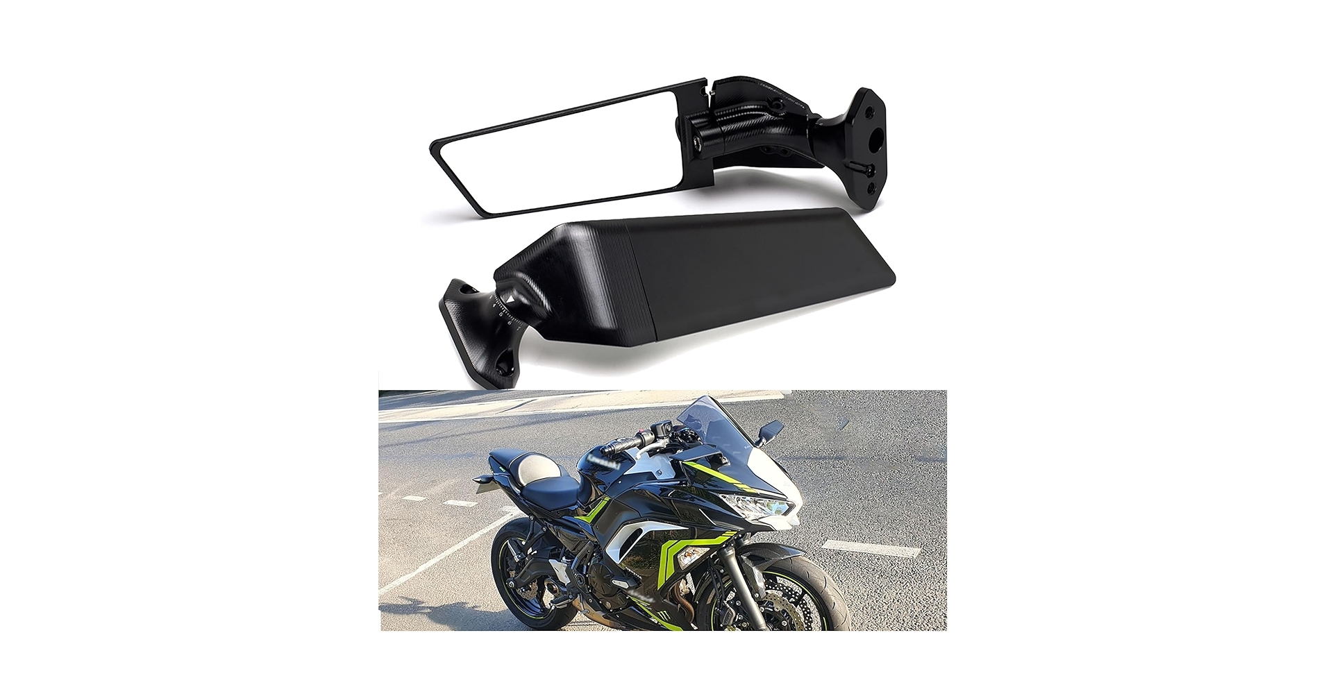 Amazon.com: XINGWU Motorcycle Rearview Mirror, Adjustable