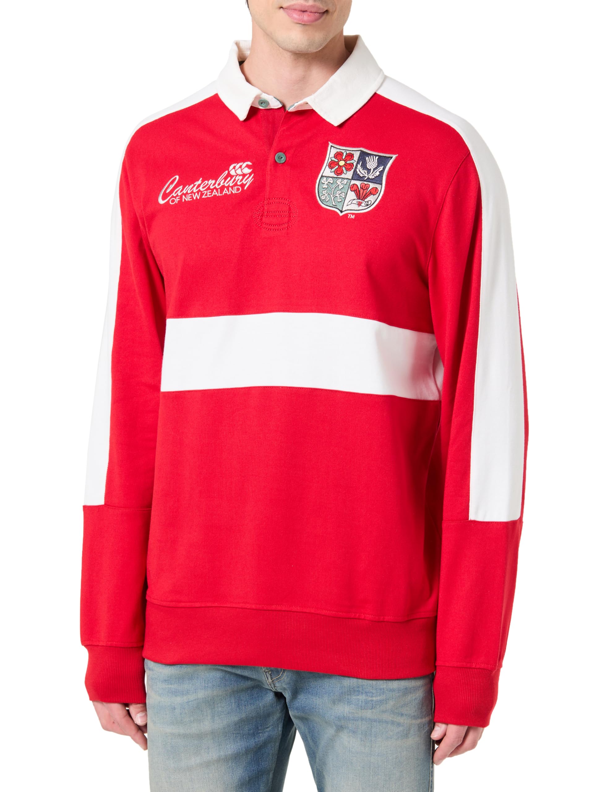 Canterbury British Irish Lions 2025 Heritage Os Jersey  Red