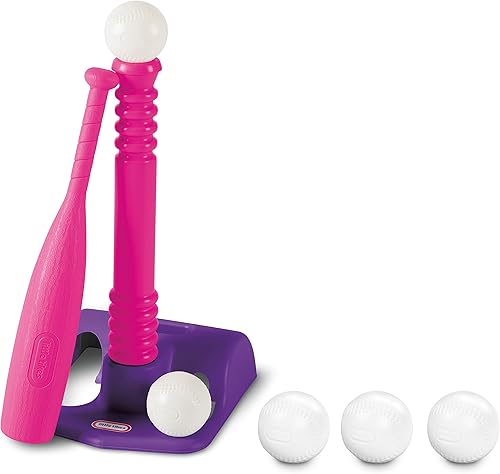 Miniatura 2 de Juego para aprender a batear Little Tikes 5 pelotas Rosado