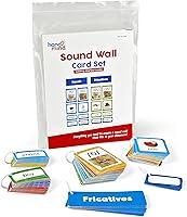 hand2mind Sound Wall Phonics Kit for Kindergarten - 169 Cards for Phonemic Awareness, Speech Therapy, ESL & Science of Reading